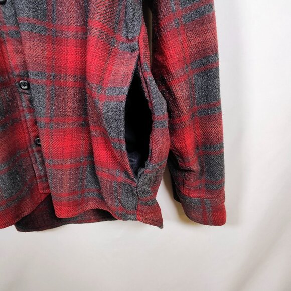 Orvis Men's XL Plaid Flannel Shirt Jacket - Picture 5 of 9